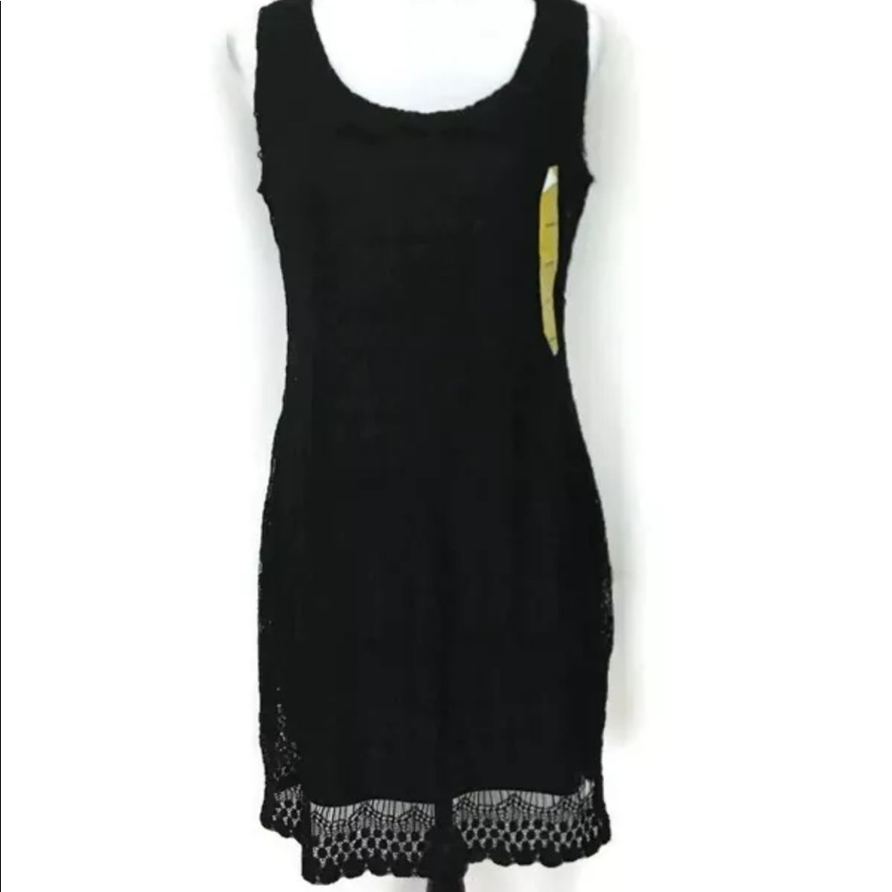 TIANA B LACE SLEEVELESS DRESS COCKTAIL EVENING